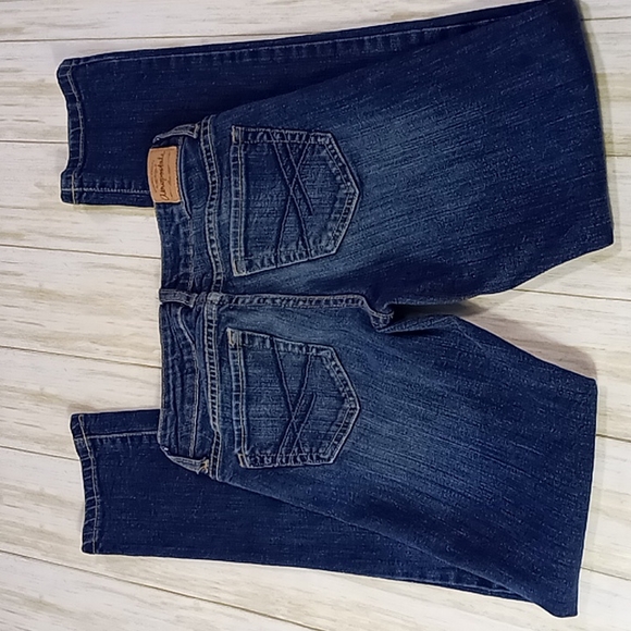 Aeropostale Bayla Skinny Blue Jeans Size 00 Short - Picture 2 of 16